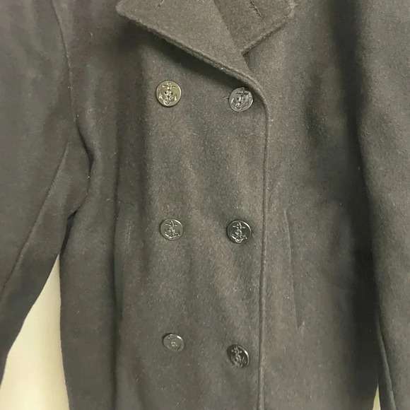 The Sportsman’s Guide men’s black peacoat see measurement for size. Coat/jacket - Picture 3 of 6